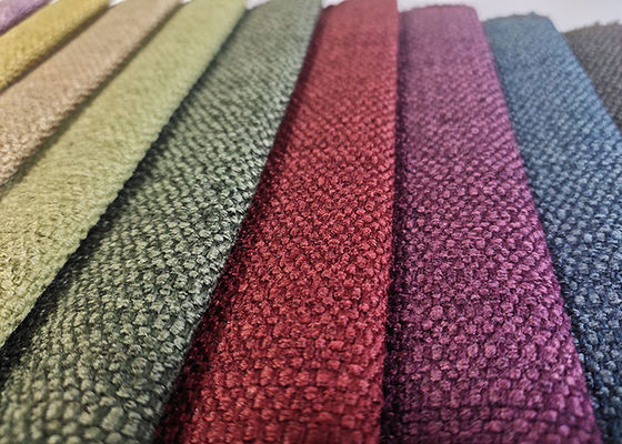Elastic Linen Sofa Fabric Polyester