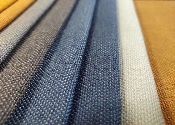 Twill Velvet Sofa Fabric 100% Polyester Abrasion Resistant