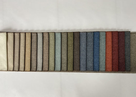 200gsm Polyester Linen Blend Upholstery Fabric