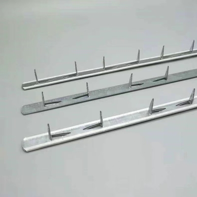 Sharp Prong Upholstery Metal Tack Strip Galvanized Steel For Sofa